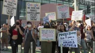 Сотрудники Google вышли на акцию протеста в США