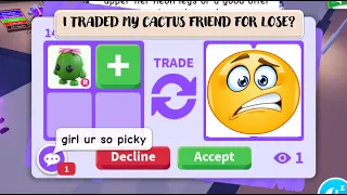 OMG 😱 PLEASE DON'T GET SCAMMED LIKE THIS 😭 FOR CACTUS FRIEND 🤯 *BEST OFFERS* Adopt Me - Roblox