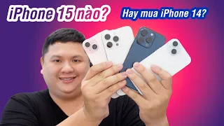 Nên mua iPhone 15 nào, hay mua iPhone 14 cho rẻ?