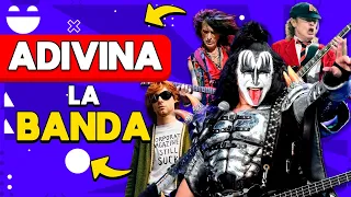 ️ 🎸🎶 ¿Cuantas Bandas de ROCK Conoces? 🤔🧠🧐 | Trivia Música | Adivina la Banda de Rock | DiverTrivia ✅