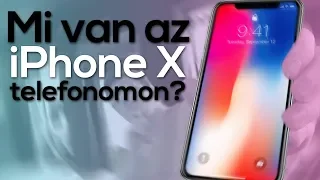 Mi van az iPhone X-emen? - 2019