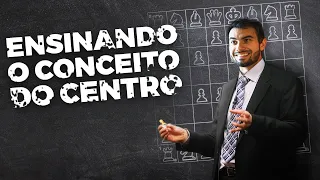 Ensinando o conceito do centro - Desafio rapidchess Ep#46