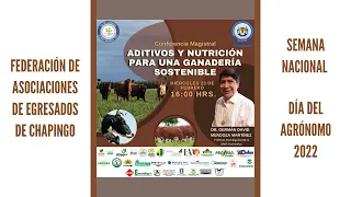 Conferencia magistral: Aditivos y nutrición para una ganadería sostenible