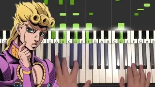 Giorno's Theme (Piano Tutorial Lesson)