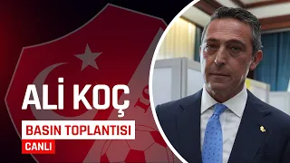 Ali Koç Basın Toplantısı | TFF ve Seçim Tarihi Tartışmaları