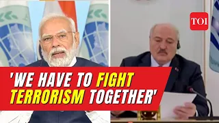 PM Modi Takes Dig at 'Countries Supporting Cross-Border Terror' at SCO Summit