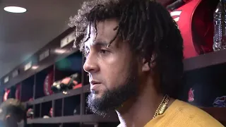 Cardinals talk after losing Game 3 of NLCS