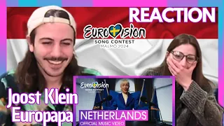 🇳🇱 My Sister's Reaction Joost Klein - Europapa - Netherlands Eurovision 2024 (SUBTITLED)