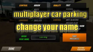 HOW TO CHANGE YOUR NAME COLOR IN MULTIPLAYER CAR PARKING!