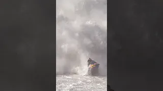 The worst wipeout of my life #bigwaves #jetski