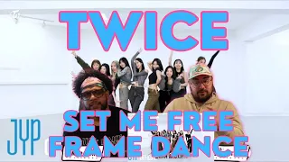 TWICE "SET ME FREE" Frame Dance Reaction