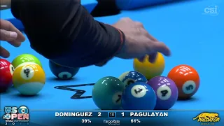 2016 US Open 10-Ball: Oscar Dominguez vs Alex Pagulayan