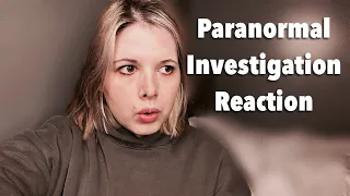 Reacting to my SCARY Paranormal Investigation