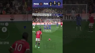 Fifa 22 - Tutorial - Rashford Knuckle Ball Free Kick #fifa #fifa22 #shorts