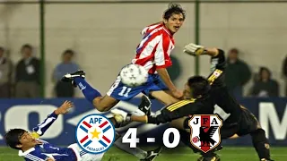 El Día que Roque Santa Cruz bailó a Japón con 17 años | Paraguay 4 vs 0 Japón