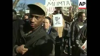 USA: WASHINGTON: ANTI-DEATH-ROW PROTEST