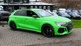 2022 Audi RS3 Sportback Carbon Black Edition - Start up, exhaust, and full vehicle tour