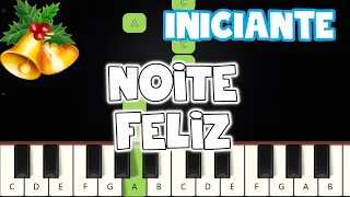 Noite Feliz - Música Natalina | Piano e Teclado Iniciante | Nível Fácil