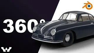 Porsche 356/2 Coupe 1948 3d model