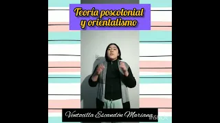 Teoría poscolonial y orientalismo - Edward Said