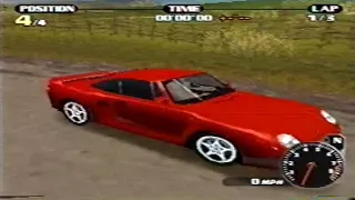 Need For Speed: Porsche Unleashed - PS1 - Gameplay Recorded in 2001