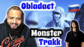 OBLADAET — MONSTER TRAKK | AMERICAN REACTS | RUSSIAN DRILL 🇷🇺