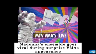 BREAKING NEWS! Madonna’s ensemble goes viral during surprise VMAs appearance