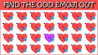 HOW GOOD ARE YOUR EYES #158 l Find The Odd Emoji Out l Emoji Puzzle Quiz