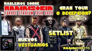 Hablemos del Rammstein STADIUM TOUR 2024 ¿Un buen INICIO? Setlist, Concierto | Rammdirecto