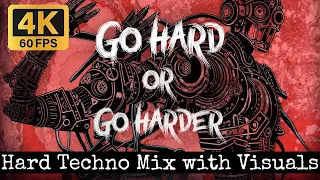Hard Techno Rave Mix | 160 bpm | 4K Visuals | December 2023