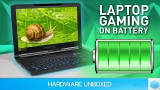 Painfully Slow? Laptop Gaming on Battery Power Tested