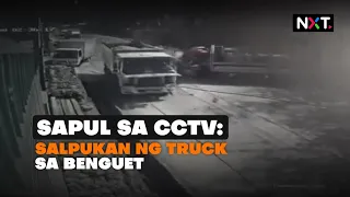 Sapul sa CCTV: Salpukan ng truck sa Benguet| NXT