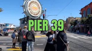Strolling Down Pier 39: A San Francisco Walking Tour |💕 4K