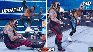 14 Newly Updated Finishers In WWE 2K24 (Insane)