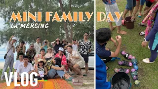 MERSING VLOG EP.01 : OUR MINI FAMILY DAY! | Beach Picnic & a Family "fRieNdLy" Sports Day(?) lol