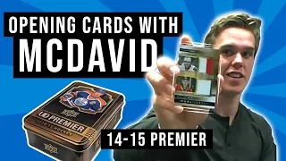 Connor McDavid Opening Upper Deck Premier Hockey Card Box Break - C&C GB #5163