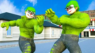 Scary Stranger 3D - NickHulk Joker vs Dr Zombie rescue Tani Harley Quinn - Nick love Tani Animation