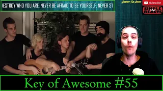 Somebody That I Used To Know - WOTE Parody! Key of Awesome #55! Reaction