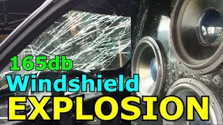 165db windshield EXPLOSION!