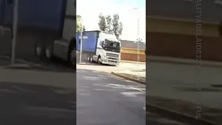 Out-of-control truck leaves path of destruction in Australia #shorts #news