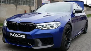 BMW M5 Competition 600Hp - Wild V8 Sport Sedan - Exterior, Interior, Exhaust Sound and Drive