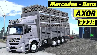 MERCEDES AXOR KAMYONUN BELİNİ KIRDIK🤣!!