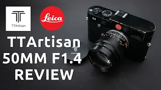 TTArtisan 50mm f1.4 Aspherical Leica M Review - With Sample Images