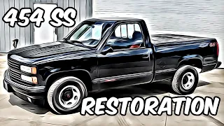 1990 Chevy 454 SS Pickup Restoration