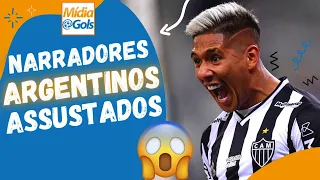 Golaços do GALO - narradores argentinos [ESPANTADOS] - Atlético-MG 3 x 0 River Plate