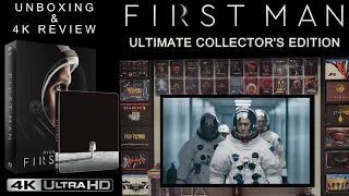 First Man 4k Ultra HD Bluray Collector's Edition Unboxing & 4k Comparisons.