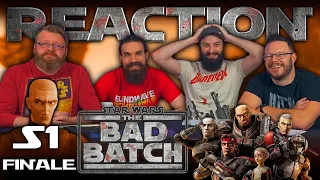 Star Wars: The Bad Batch 1x16 FINALE REACTION!! "Kamino Lost"