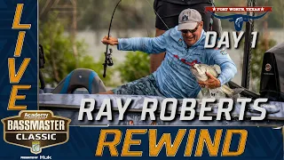 2021 Bassmaster Classic LIVE at Lake Ray Roberts - DAY 1 (FRIDAY)