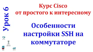 Урок 6 Cisco Packet Tracer. Настройка протокола SSH для доступа на «чистый» коммутатор