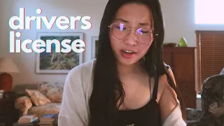 drivers license olivia rodrigo (cover) | alison chin